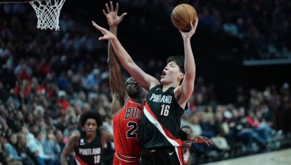 杨翰森2分2篮板1助攻 开拓者遭公牛绝杀