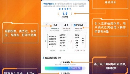 @高德扫街榜 首条官宣微博揭秘评分体系,阿里系官微纷纷留言支持