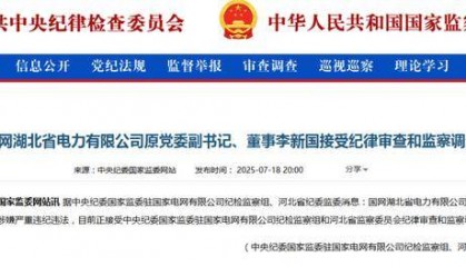 中纪委通报:湖北一国企原党委副书记被查