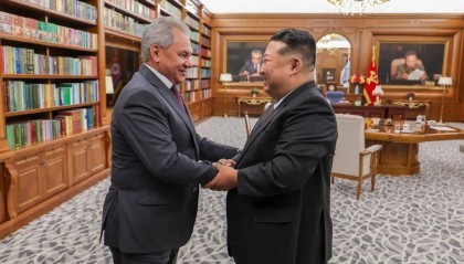 金正恩会见绍伊古:继续无条件支持俄罗斯!绍伊古:俄罗斯领导层特别感谢朝鲜军人