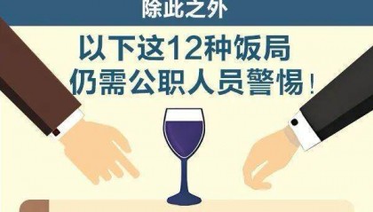 违规吃喝,不是禁正常餐饮!不过这8种饭局去不得!
