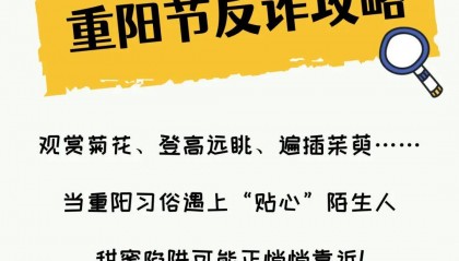 【SVG】重阳节反诈攻略