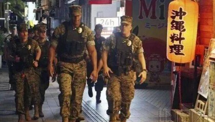 琉球群岛发生：美军单独上街，日本怎么办？