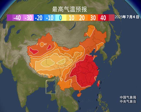 今年以来最强高温过程来袭部分地区将达40℃ 闷热全天候超长待机